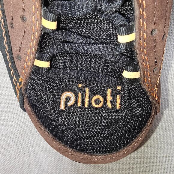 Piloti Brown Leather Driving Comfort Shoes Size 7 - Picture 12 of 12